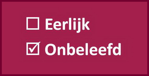 (111) Lekker eerlijk of onbeleefd